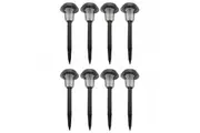 8PK Lenoxx Mosquito Bugs Zapper Killer Solar LED Night Lamp Light Outdoor Garden