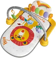 TUMAMA Baby Gym Activity Play Mat with Sounds,Lights and Music, Play Piano Gy...