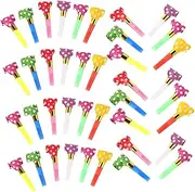 Abaodam 40pcs Blow Dragon Whistle Water Drop Bookmarks Boy’s Play Mat Washable Labels Thickened Vacuum Kettle Magazine Rack Partition Play Mat Carpet Office Decoration Fan Plastic