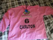 Official CARLTON Football Club (AFL) Matchday Wet Weather Top (NEW) SIZE Medium