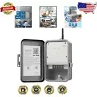 Heavy-Duty WiFi Pool Pump Timer, 40A Control Compatible with Alexa & Google