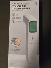 New SHARPER IMAGE Touchless Thermometer