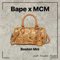 在飛比找蝦皮購物優惠-路克 Look👀 BAPE x MCM BOSTON MNI