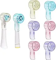Toothbrush Heads Cover Caps Compatible with Oral B Replacement Brush Heads, iO Series, Pro Series,Vitality Plus,Travel Toothbrush Cap Protects Brush Head
