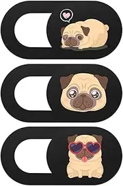 DOITOOL Laptop Camera Cover Privacy Slide Pcs Webcam Cover Easy Open Close Large Hole for Vision