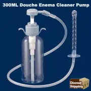 300ML Clean Anal Douche Enema Cleaner Bulb Kit Hygiene Cleaning Safe For Women