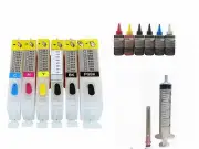 6 Empty Refillable kit Ink Cartridge for Canon PGI-270XL CLI-271XL PIXMA MG7720