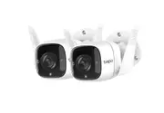TP-Link TC65 3MP Outdoor Security Wi-Fi Camera (2-Pack)