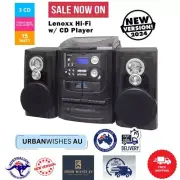 Vinyl Record Player Hi-Fi Turntable 3 CD System Stereo Cassette Recorder Players