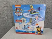 Paw Patrol Adventure Bay Bath Playset with Light-up Chase Vehicle And Ramp, New