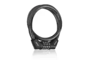 FITTOO Bike Bicycle Code Lock Cycling Combination Cable Lock 4 Digital 12X650mm