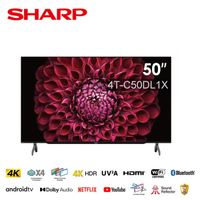 【SHARP夏普】50吋4K智慧連網液晶顯示器 4T-C50DL1X