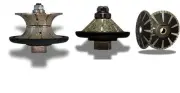 3/4" Full Bevel Bullnose Router Bit Granite stone Concrete 5" Turbo Convex Blade