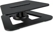 Generic Speaker Stand Compatible with Echo Show 8 Smart Speaker Aluminum Alloy Holder Bracket for Amazon Echo Show 8 Horizontal 360 Degree Rotation 24 Degree Tilt