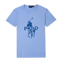 在飛比找PChome24h購物優惠-Polo Ralph Lauren RL 熱銷印刷標誌圖案短
