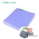 【 rubber anne 】豆干式摺疊--TPE瑜珈墊 (SGS檢驗合格)紫+灰