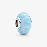 *BRAND NEW* Pandora 925 Sterling Silver Opalescent Ocean Blue Charm 791691C01