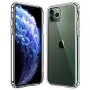 For Apple iPhone 11 Pro Transparent Hard Shel Slim Polycarbonate Case Cover (Clear)