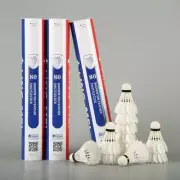 Lingmei 80 - Goose Feather Shuttlecock Badminton [Set of 5] [12 in a tube]