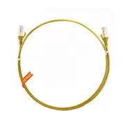 Pack Of 50 Cat 6 Ultra Thin Lszh Ethernet Network Cable Yellow