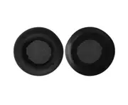 Portable Sponge Headset Replacement Earmuff for Pro 1 Pair Soft Ear Pad Cover Earphone Cushion Breathable Memory Foam - Black