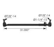 Drag Link Peterbilt Part # 463.DS7592