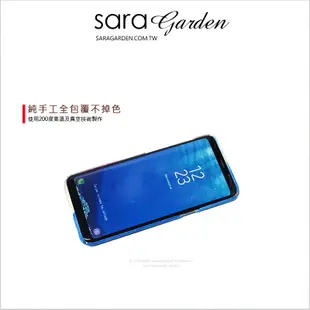 【Sara Garden】客製化 全包覆 硬殼 蘋果 iPhone6 iphone6s i6 i6s 手機殼 保護殼 水彩波浪