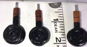3-Custom Professionally Built Wooden Model Airplane Wheel Landing Gear Set Parts