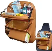 Car Seat Organizer,Backseat Car Organizer | Odorless Heavy Duty PU Leather Backseat Storage Organizer With 9 Compartments, Car Interior Accessories, Use