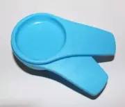 Tupperware Mini Measuring Spoons Magnets Set Salt Water Taffy Blue Tsp Tbsp