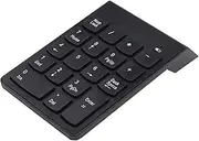 Numeric Keypad USB Wired 18 Keys Mini Slim Numpad Portable Numpad Gaming Keypad Extended Layout for Financial Cashier Securities