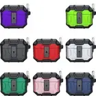 For Airpods 4th Gen 3rd Gen PC+TPU Armor Magnetic Case Shockproof with Keychain