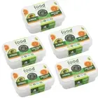 20PK Food Container With Lid 950ML Reusable Meal Prep Takeaway Storage Box