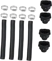 PRETYZOOM Replacement Car Heater Exhaust Kit Lightweight Flexible Air Vent Outlets Turnable Heads