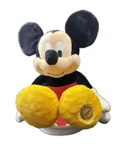 Disney Store Mickey Genuine Original Authentic Mickey Mouse Plush 18” Tall