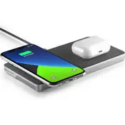 Ultra Power 3-in-1 Dual Wireless Charging Dock with USB-A Charging Output