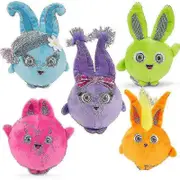 Jtgg 5pcs/set Plush Sunny Bunnies Stuffed Doll Soft Throw Pillow Decorations Children Kids Birthday Prese Green-D
