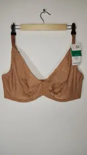 CHANTELLE 10Q1 EVERYDAY GRAPHIQUE UNDERWIRE LACE PLUNGE BRA SIZE 42D NEW *B10