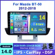 8GB+256GB Car Stereo Car Play For Mazda BT-50 2012-2018 Android 14 Head Unit DSP