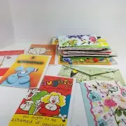 Assortment of Bitrthday card and a few generic ones general 89 cards total