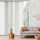 GoDear Design Adjustable Sliding Panel Track Blinds, Vertical Blinds, Hanging...