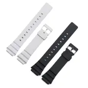 Silicone Watch Straps Compatible with the Casio W & MRW Ranges
