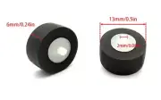 1x Pinch Roller rubber Wheel for Panasonic Technic cassette decks JVC boomboxes