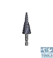 Alpha Onsite+ Step Drill Spiral Flute 4-20mm - 9STQRM4-20SD