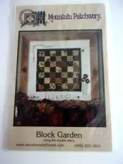 MOUNTAIN PATCHWORK "BLOCK GARDEN " QUILT PATTERN