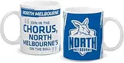 North Melbourne Kangaroos AFL Footy Logo and Song Mug