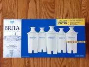 brita pitcher replacement filters 5 filters/box