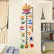 ⓔ❆小貓釣魚3D壓克力立體身高壁貼兒童房間裝飾幼稚園背景牆貼畫
