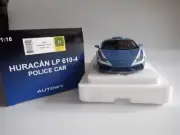 AUTOart 奥拓 1/18 Lamborghini Huracan LP610 Police model car ABS 74609