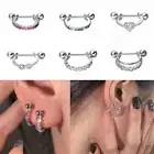 Piercing Jewelry Piercing Earrings Cartilage Helix Screw Back Earrings